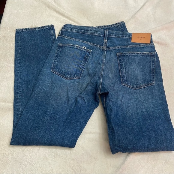 Edwin Benton slim fit jeans 31x32 lightly distressed 28575 - Picture 2 of 15